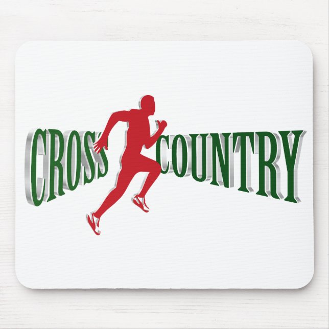Cross country mouse pad (Front)