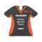 Cross Country Orange Black Sports Jersey
