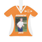 Cross Country Orange Sports Jersey Photo