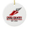 Cross Country Ornament
