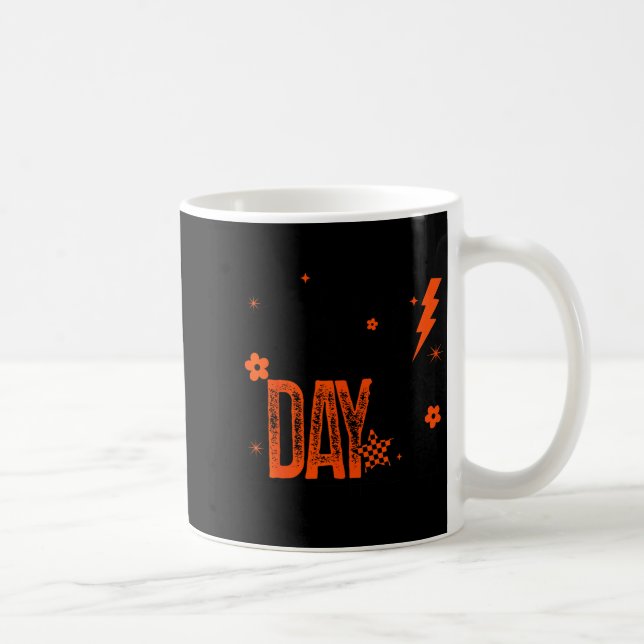 Cross Country Race Day Runner Track And Field Oran Coffee Mug (Right)