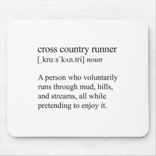 Cross Country Runner Definition, Xc Running  Mouse Pad