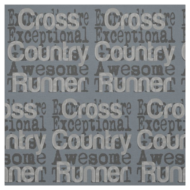 Cross Country Runner Extraordinaire Fabric (Swatch)
