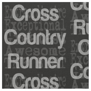 Cross Country Runner Extraordinaire Fabric