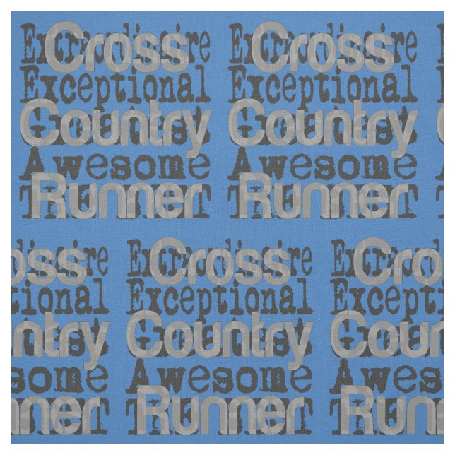 Cross Country Runner Extraordinaire Fabric (Swatch)