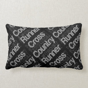 Cross Country Runner Extraordinaire Lumbar Pillow