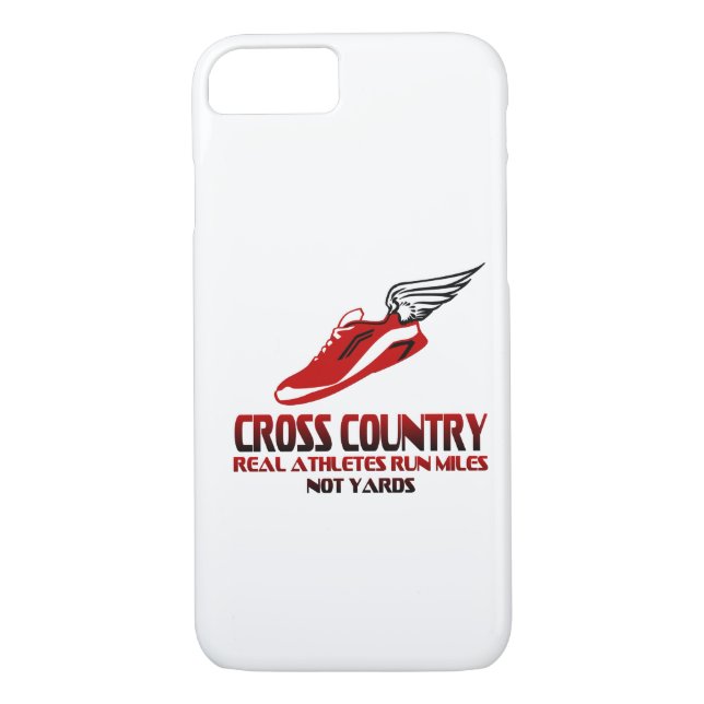 Cross Country Running Case-Mate iPhone Case (Back)
