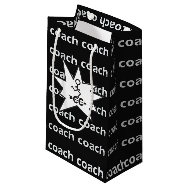 Cross Country Running Coach Gift Bag (Front Angled)