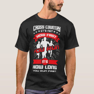 Cross Country Running Runner Gift  T-Shirt