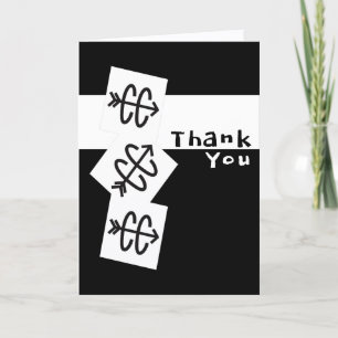 Cross Country Running Thank You Card