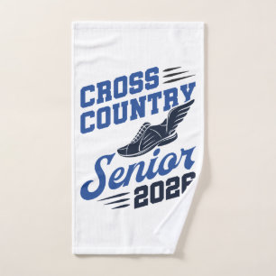 Cross Country Senior 2026 XC Runner Hand Towel