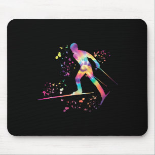 Cross Country Skier Nordic Xc Skiing _8 Mouse Pad