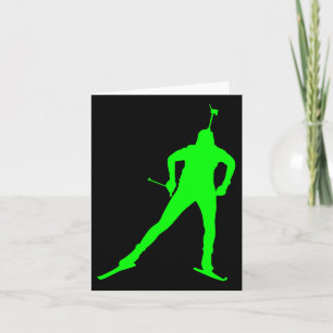 Cross-country Skiing Card
