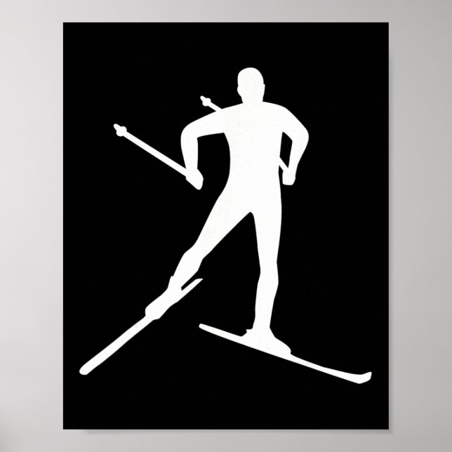 Cross Country Skiing  Poster (Front)