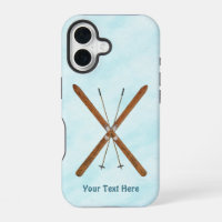 Cross-Country Skis On Snow OtterBox iPhone Case