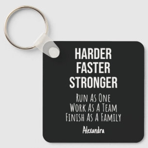 Cross Country Team Gifts Personalized Runner Funny Keychain