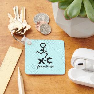 Cross Country - XC Running Keychain