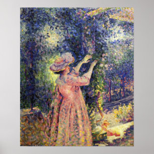 Cross - Cypresses at Cagnes, 1900 Poster
