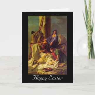 cross descent easter holiday card