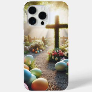 Cross/Easter egg/Lilly  iPhone 15 Pro Max Case