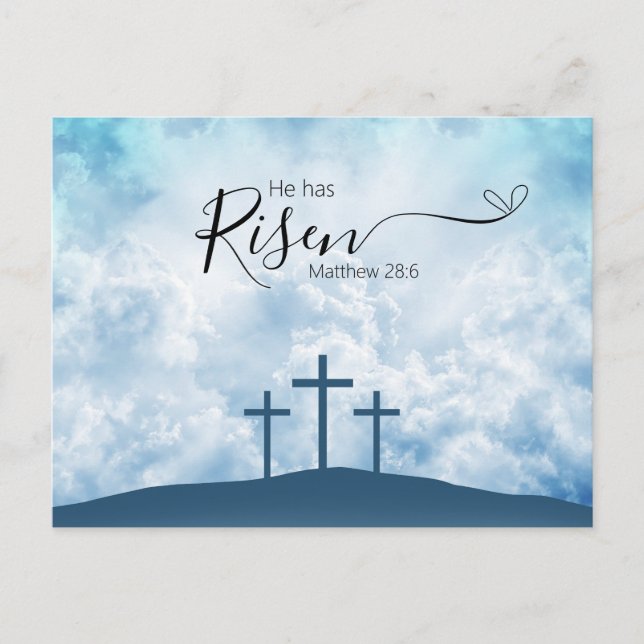 Cross easter    postcard (Front)