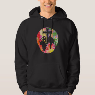 CROSS EASTER RESURRECTION OF JESUS CHRIST HOODIE
