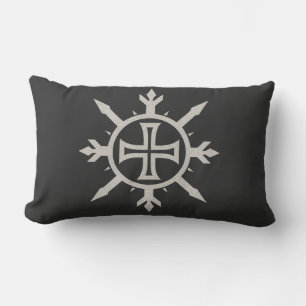 "Cross Emblem" Lumbar Pillow