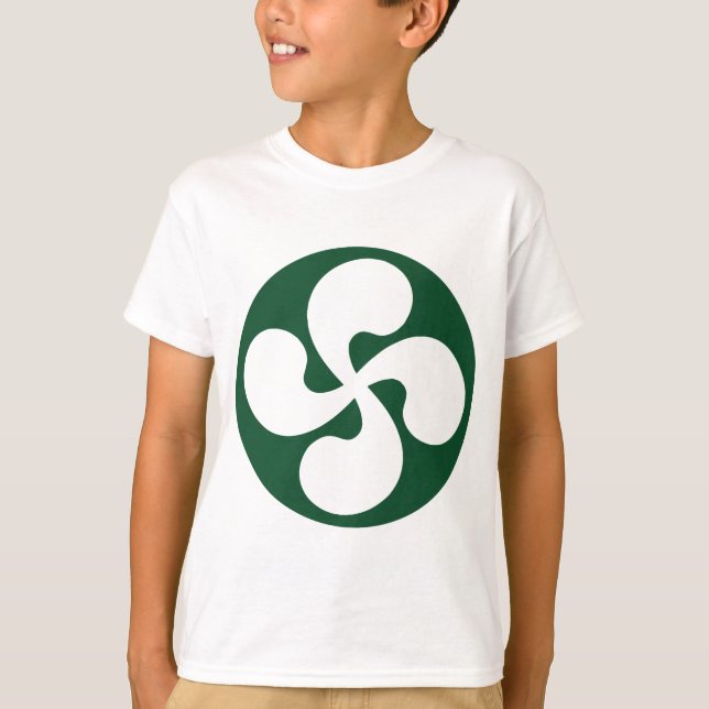 Cross extruded Basque T-Shirt (Front)