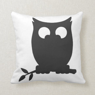Cross Eyed OWL Throw Pillow