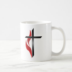 CROSS & FLAME COFFEE MUG