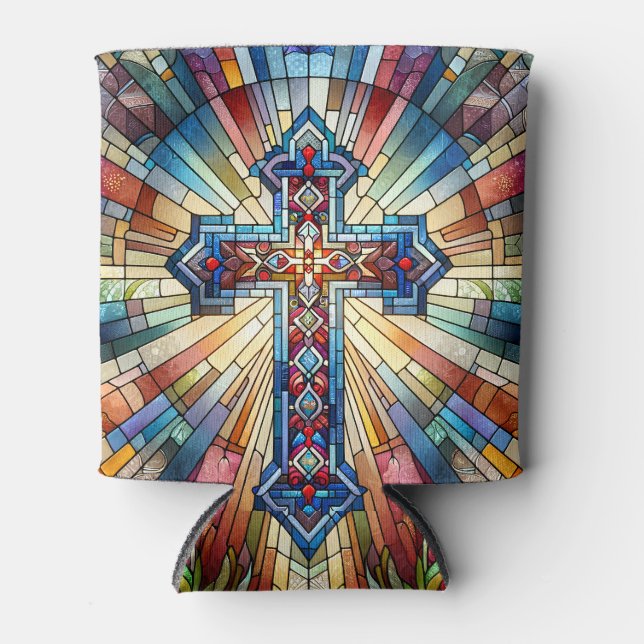 Cross | Foam Can Cooler (Front)