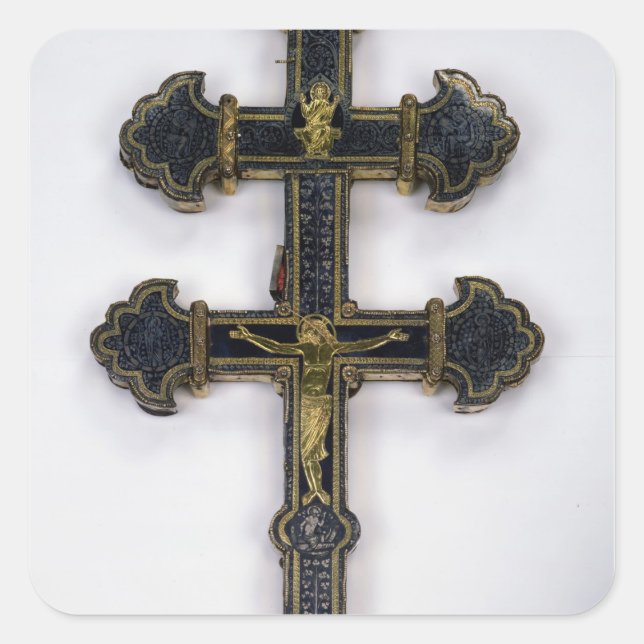 Cross, from Clairmarais Abbey Square Sticker (Front)