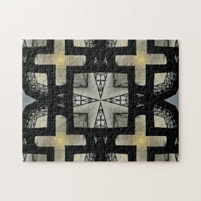 Cross Hard Creative Pattern Jigsaw Puzzle (Horizontal)