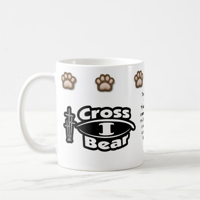 Cross I Bear Mug (Left)