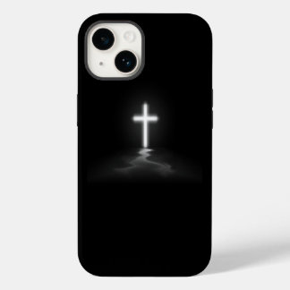 Cross in the Mist iPhone 14 Case
