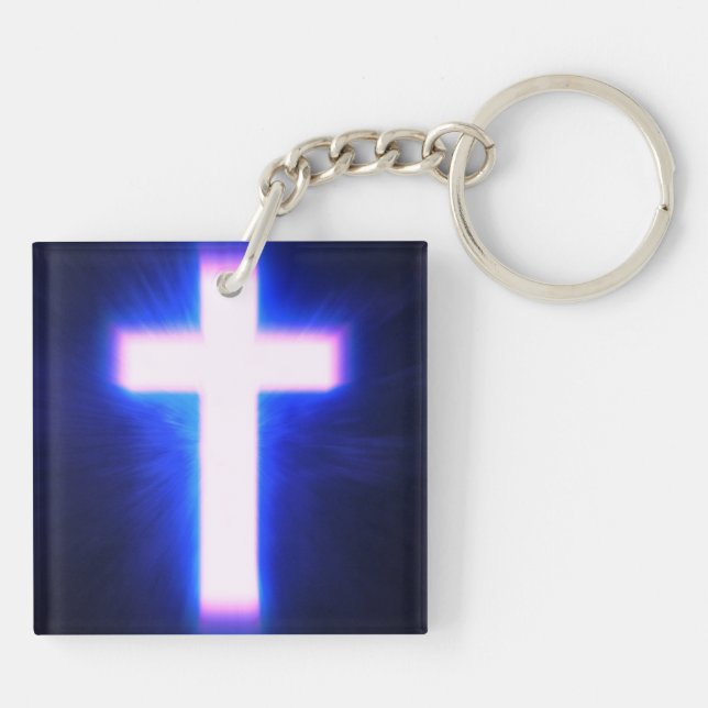 Cross Keychain (Back)