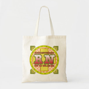 Cross Letters RN Nurse Tote Bag