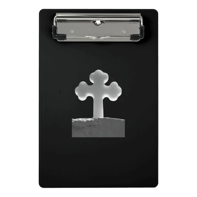 Cross Mini Clipboard (Front)