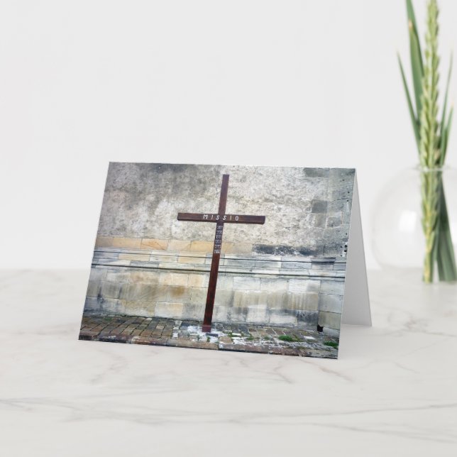 cross missio holiday card (Front)