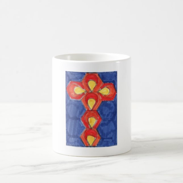 Cross Motif Morphing Mug (Center)
