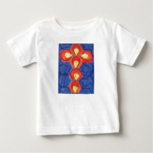 Cross Motif Toddler's Fine Jersey T-Shirt