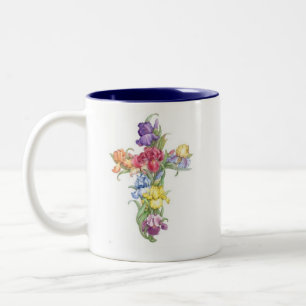 Cross Mug - Iris