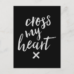 Cross My Heart - Inspirational Card