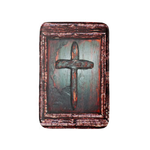 Cross of Blood Bath Mat