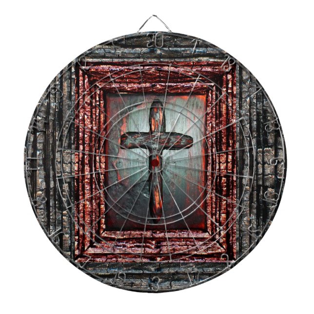 Cross of Blood Dartboard (Front)