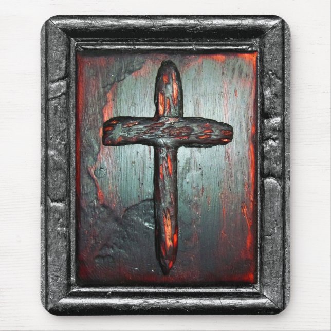 Cross of Blood Mouse Pad (Front)