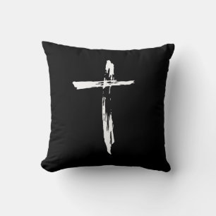 Cross of Jesus Christ Throw Pillow
