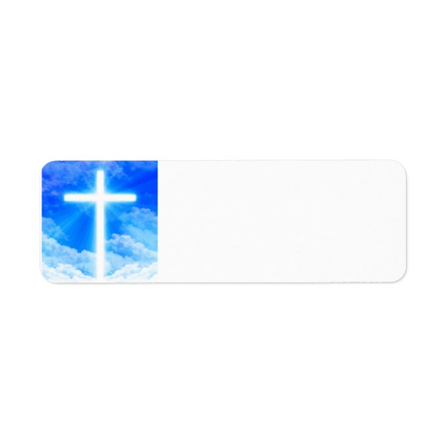 Cross of Light Jesus Christ Customizable Christian (Front)