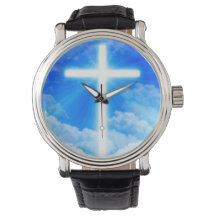 Cross of Light Jesus Christ Customizable Christian