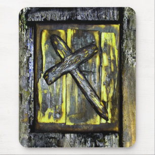Cross of Mercy & Sympathy Mouse Pad